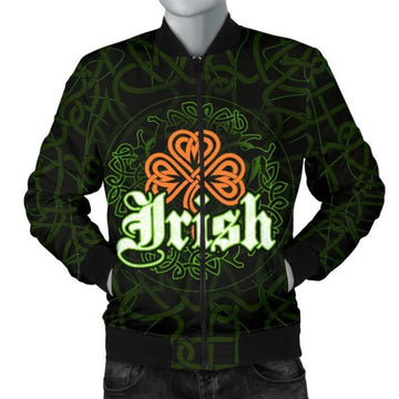 FUNSTUFFPRINTI Ireland Men's Bomber Jacket - Celtic Samhain - Bomber Jacket