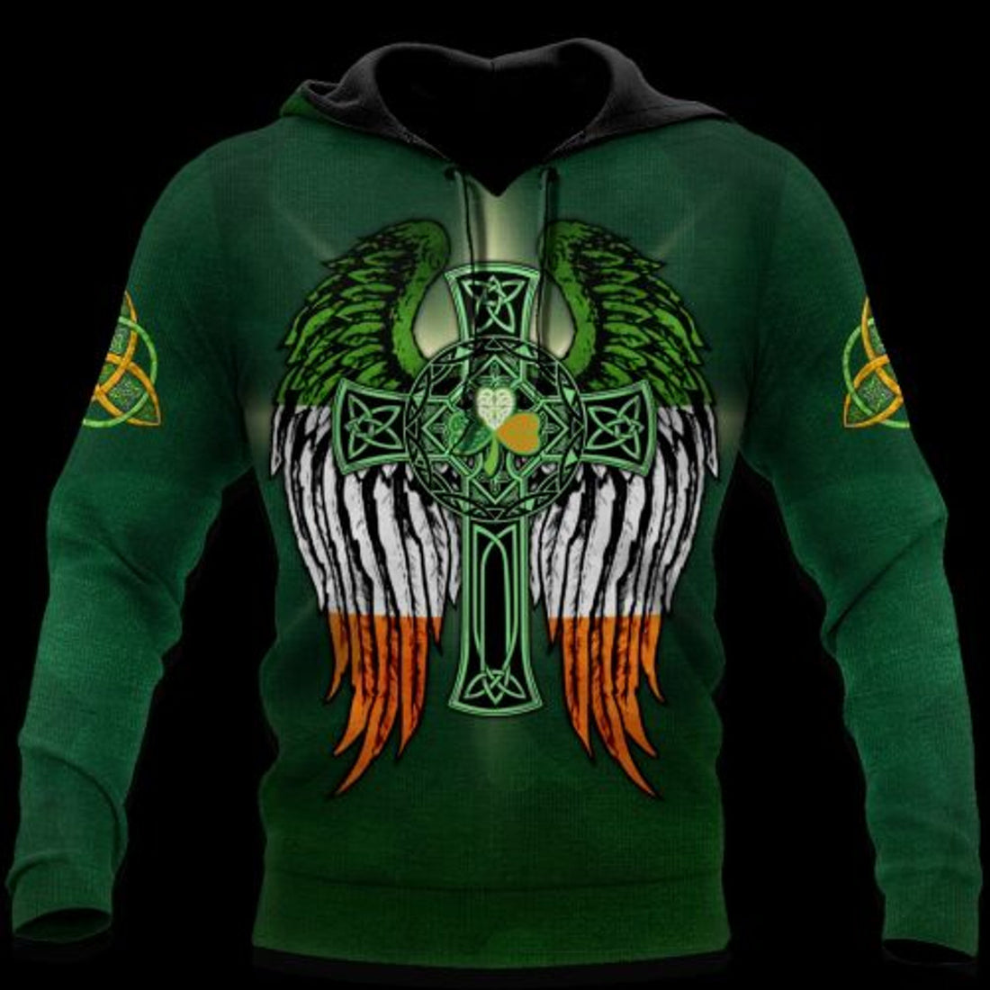 FUNSTUFFPRINT Irish Pride 3D Hoodie and Zip Hoodie