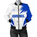 FUNSTUFFPRINTI Israel Bomber Jacket Active Women Bomber Jacket
