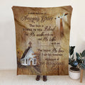 FUNSTUFFPRINT Sherpa Fleece Blanket - I Still Believe In Amazing Grace Christian Blanket