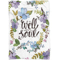 FUNSTUFFPRINT It Is Well With My Soul 2 Fleece Blanket - Christian Blanket - Bible Verse Blanket