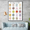 It’s Okay To Feel Jealous, Emotion Poster, Wall Decor Poster and Canvas