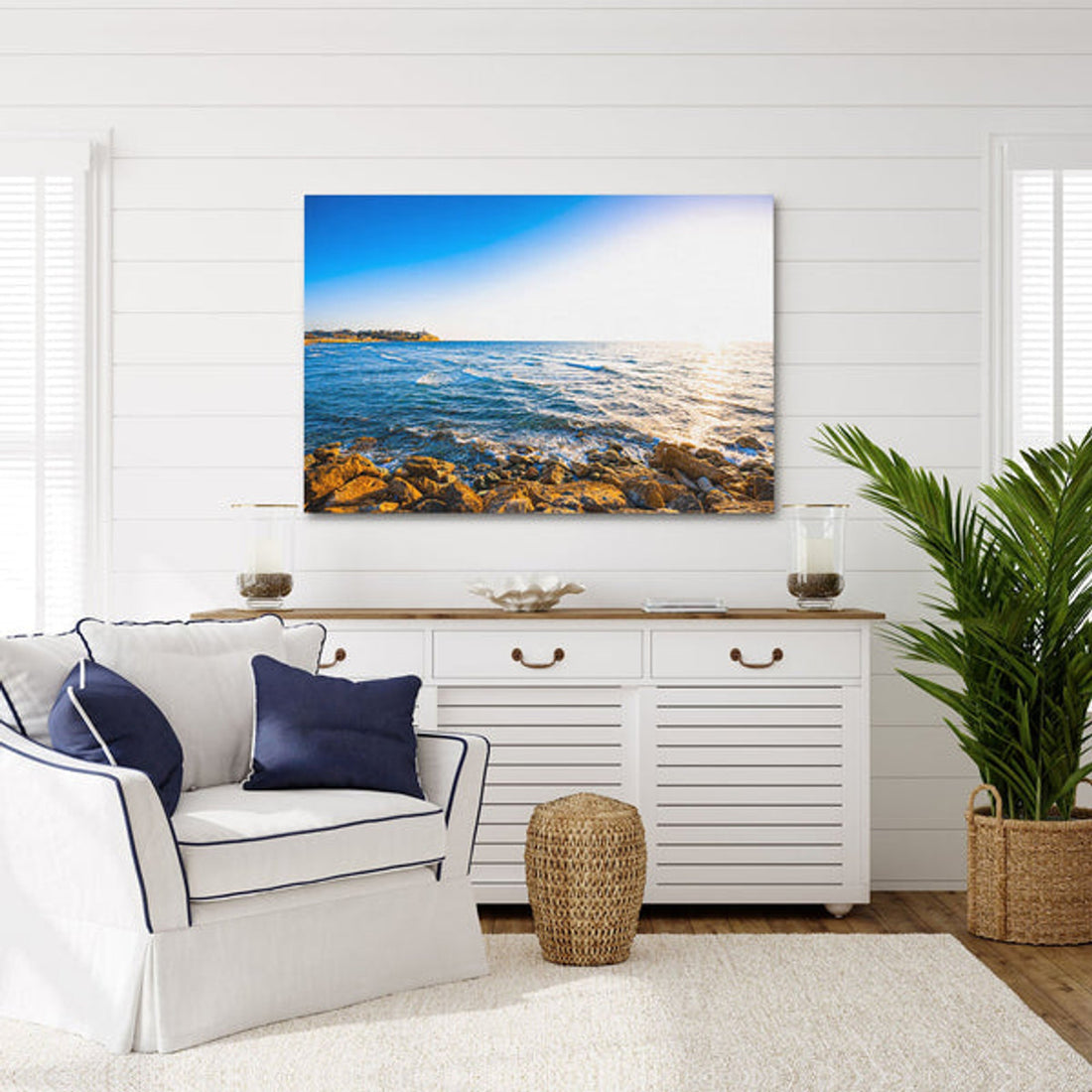 Jaffa Port Gateway To The Promised Land Canvas Wall Art - Large Wrapped Canvas Art