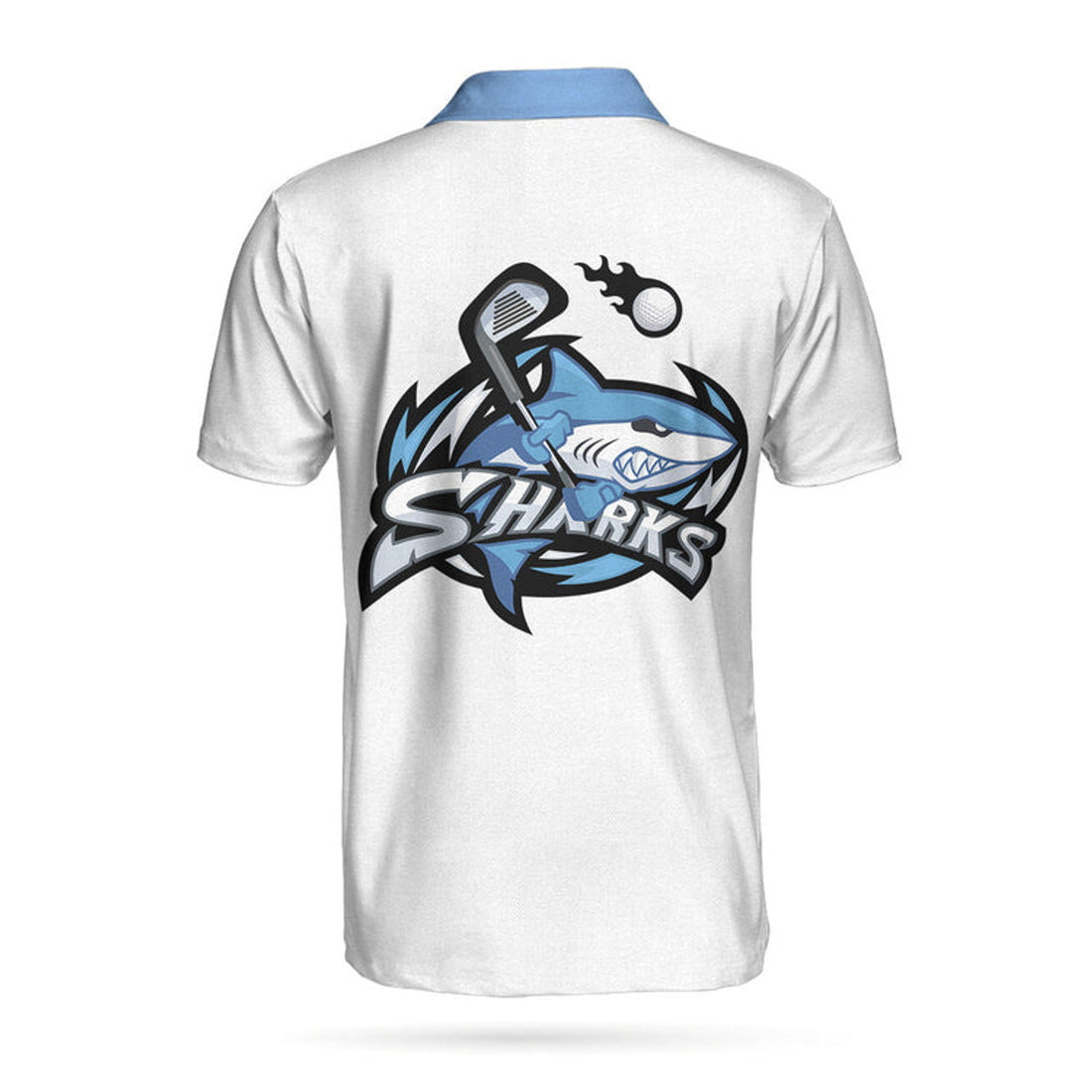 Jawsome Golfer Shark Golf Short Sleeve Polo Shirt, Shark Golfer Polo Shirt, Best Golf Shirt For Men