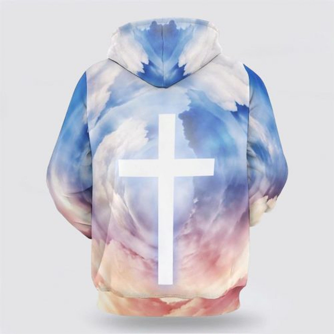 FUNSTUFFPRINT Christian 3D Hoodie Jesus Cross 3D Hoodie and Zip Hoodie