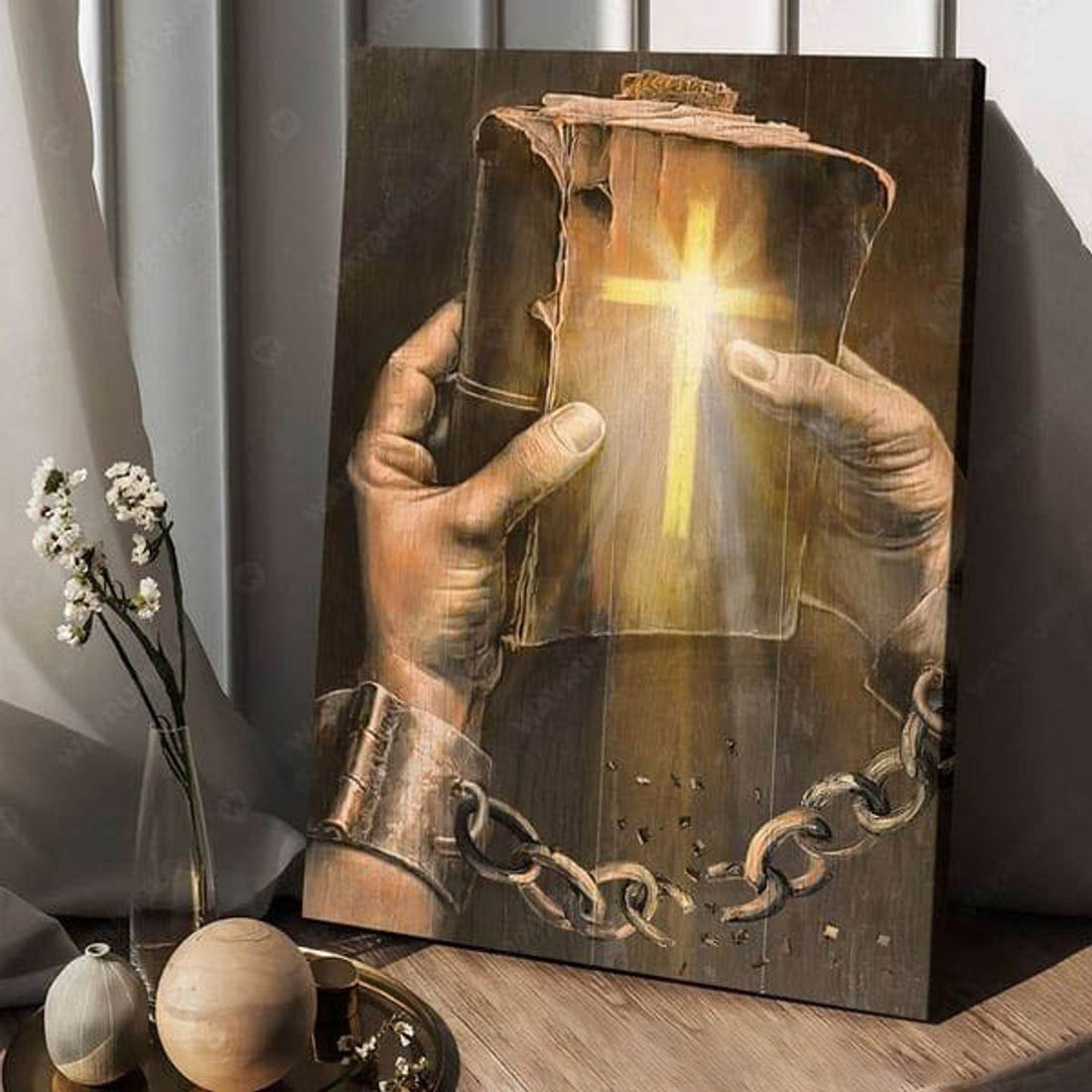 Jesus Poster, Bible Decor Poster Poster and Canvas