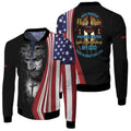 FUNSTUFFPRINTI Jesus Way Maker Miracle Worker My God That Is Who You Are 3D Bomber Jacket