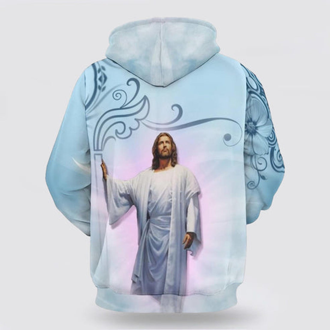 FUNSTUFFPRINT 3D Jesus He Lives 3D Hoodie and Zip Hoodie