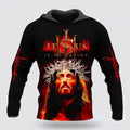 FUNSTUFFPRINT Jesus Is My Savior 3D Hoodie and Zip Hoodie