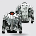 FUNSTUFFPRINT Jesus On The Cross With Lion Bomber Jacket - Jesus Shirt for Men Women 3D Bomber Jacket