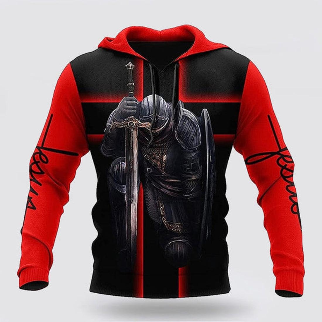 FUNSTUFFPRINT 3DJesus The Lion Of Judah 3d Hoodies For Women Men - Christian Apparel 3D Hoodie and Zip Hoodie