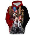 FUNSTUFFPRINT 3D Jesus And The Christ Angel 3D Hoodie and Zip Hoodie
