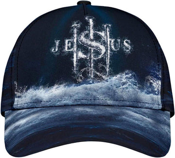 FUNSTUFFPRINT Jesus Changed My Life All Over Print Baseball Cap - Christian Hats For Men Women