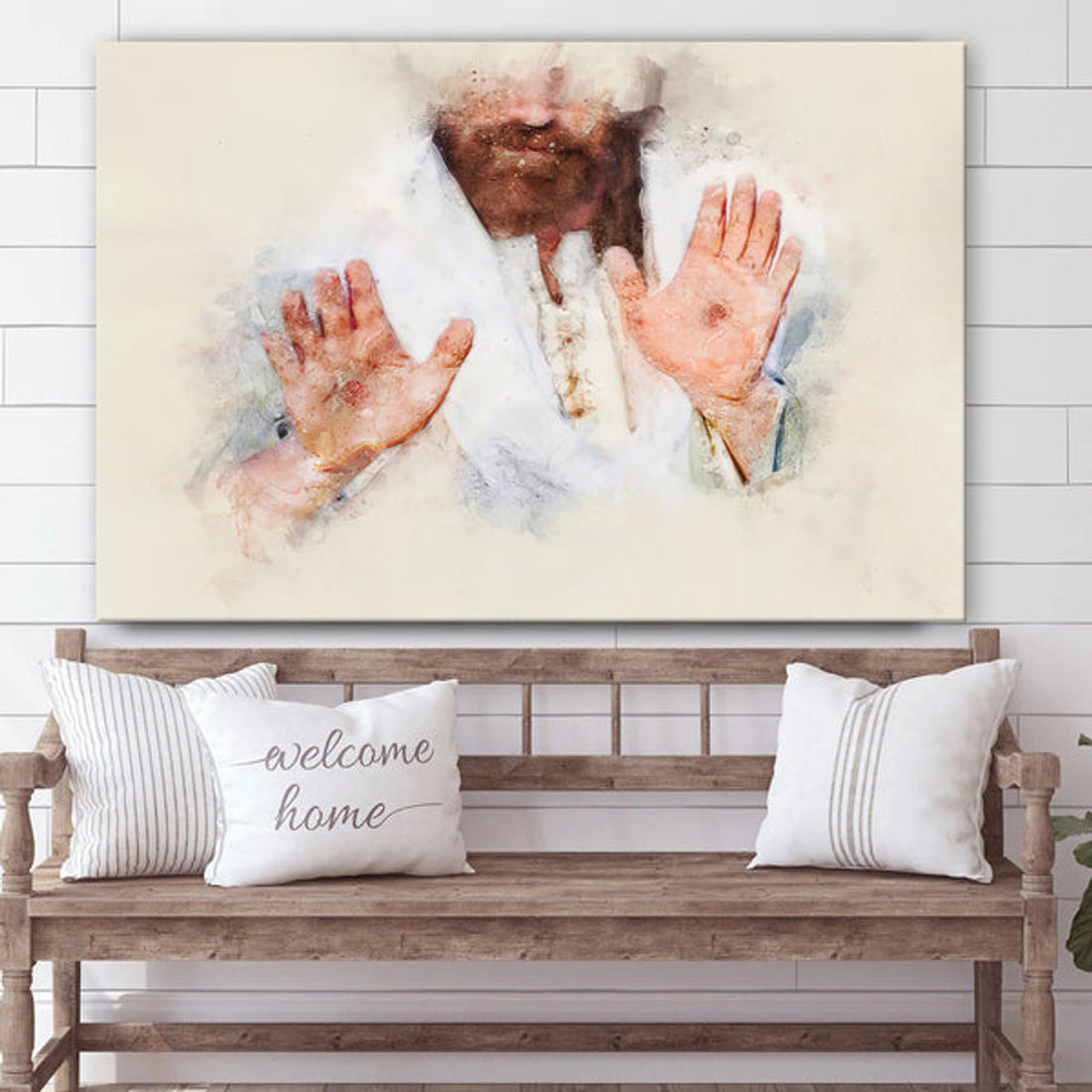 Jesus Christ Healed Canvas Art - Jesus Christ Pictures - Jesus Wall Art - Christian Wall Decor