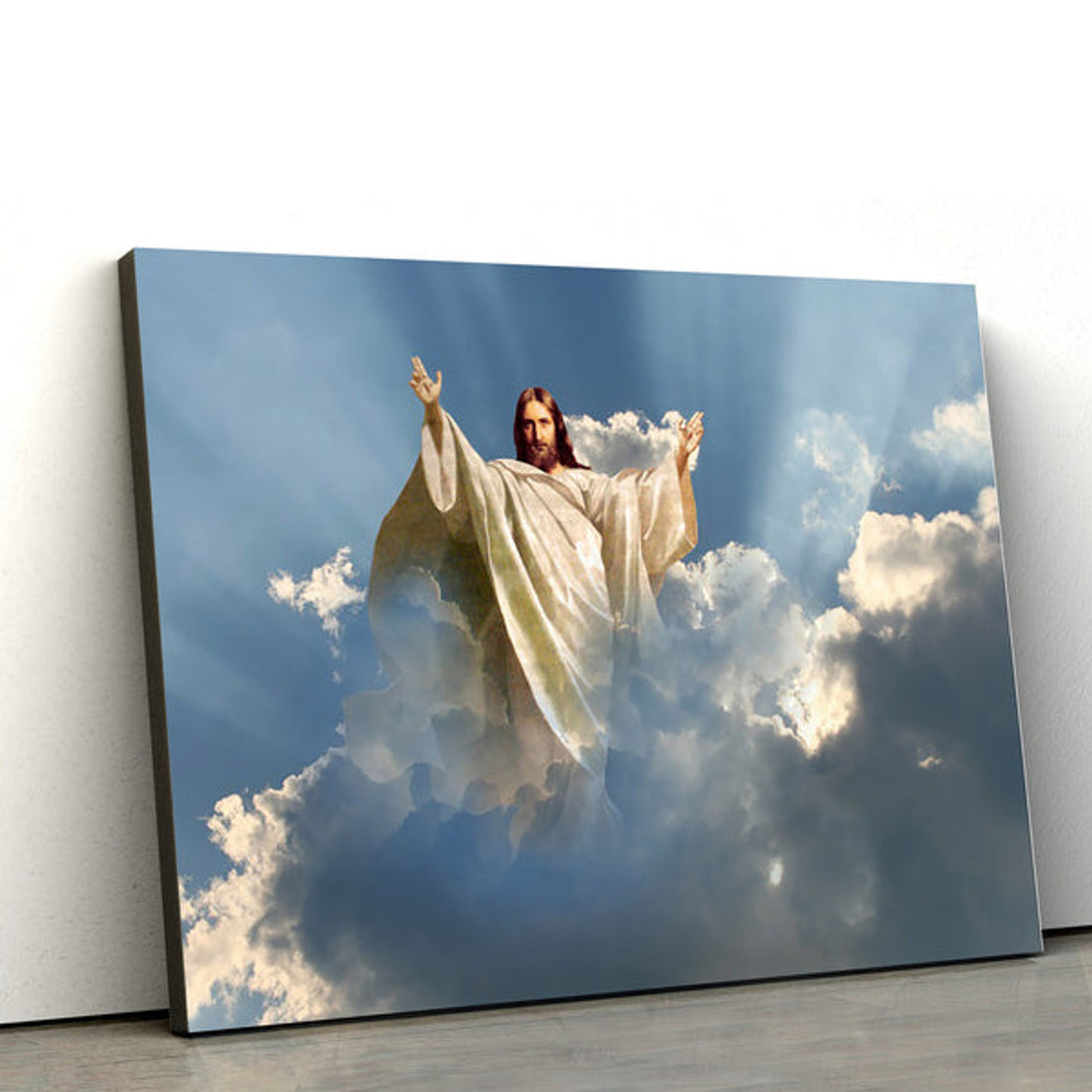 Jesus Christ Sky Canvas Pictures - Jesus Christ Canvas Art - Christian Wall Canvas