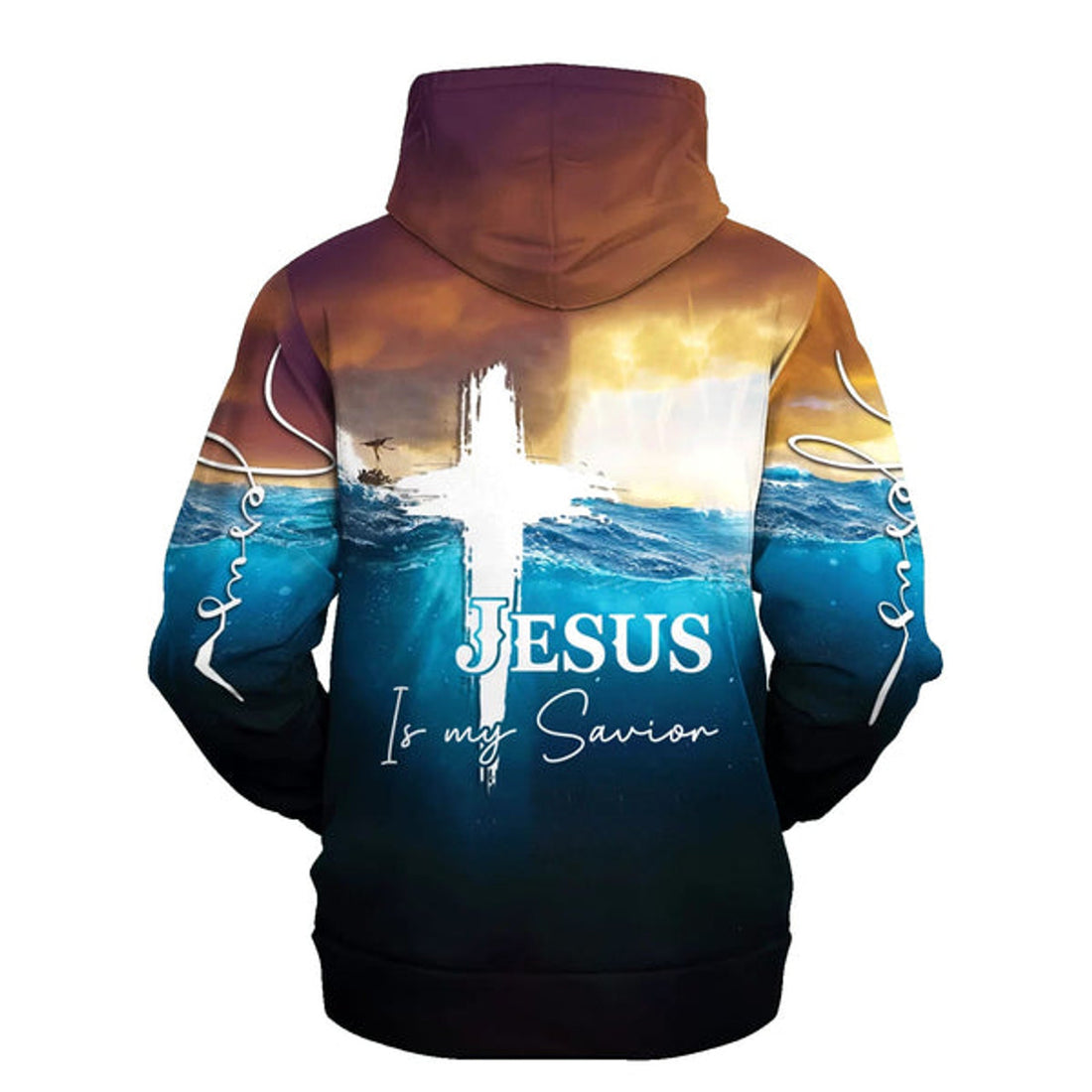 FUNSTUFFPRINT Jesus Is My Savior Hoodie Take My Hand God 3d Hoodies Jesus Hoodie Men & Women Christian 3D Hoodie and Zip Hoodie