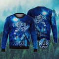 FUNSTUFFPRINT Jesus Is My Savior Ugly Christmas Sweater For Men & Women - Jesus Christ Sweater - Christian Shirts Gifts Idea Ugly  Sweater