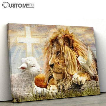 Jesus, Lion Of Judah, Lamb Of God, The Amazing Encounter Canvas Poster
