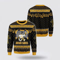 FUNSTUFFPRINT Jesus Saves Hockey Ugly Christmas Sweater For Men & Women Adult – Gifts For Christians Ugly  Sweater
