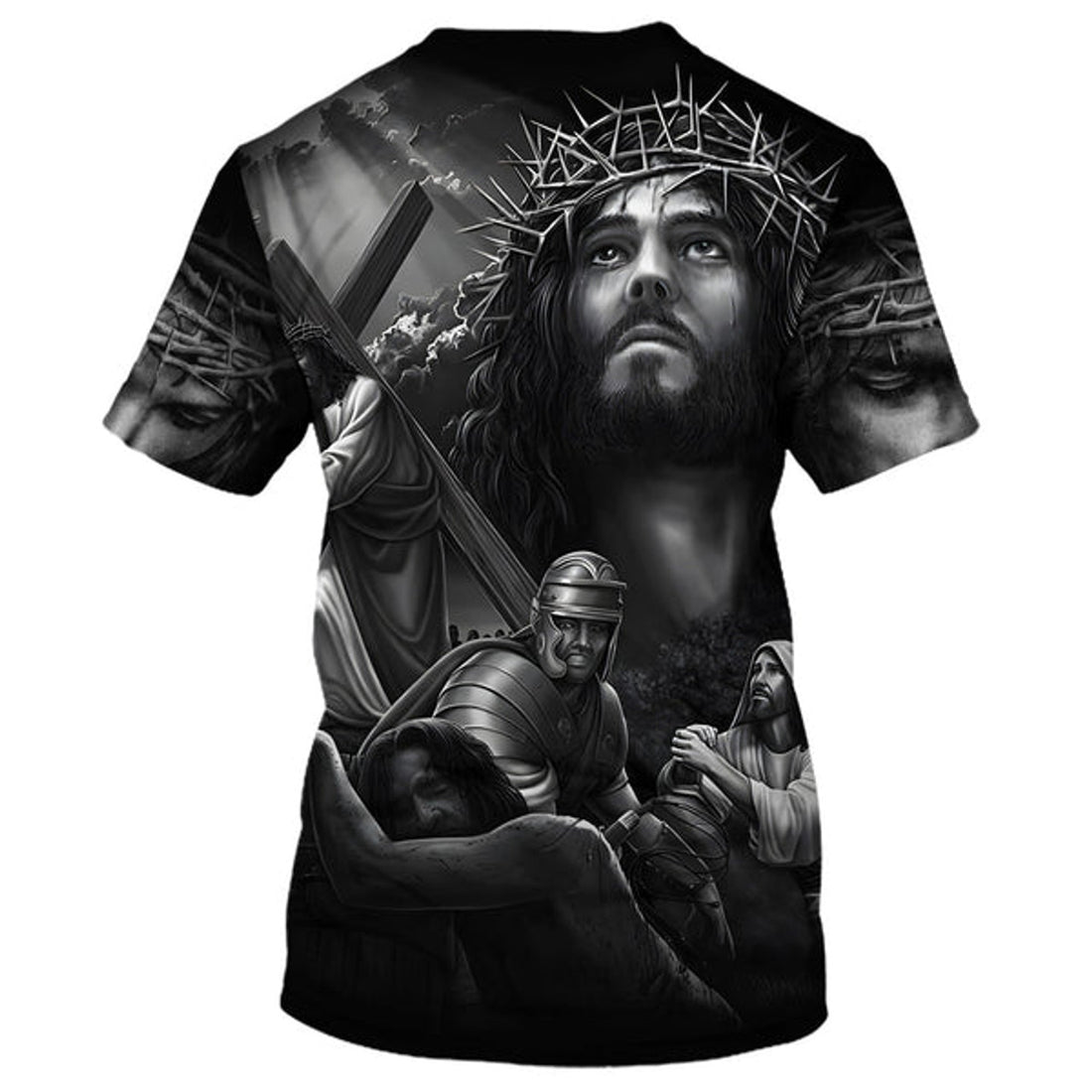 FUNSTUFFPRINT Jesus Savior 3D All Over Printed Shirt for Men and Women
 
 3D T-shirt