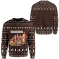 FUNSTUFFPRINT Jesus Ugly Christmas Sweater For Men & Women Adult - Jesus Christ Sweater - God Gifts Idea Ugly  Sweater