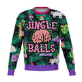 FUNSTUFFPRINT Jingle Ball Christmas Ugly Sweater, Christmas Sweater, Ugly Sweater, Funny Xmas Sweaters Ugly Sweater