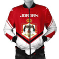 FUNSTUFFPRINTI Jordan Coat Of Arms Men Bomber Jacket Lucian Style Bomber Jacket