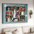 Just Have Faith, Butterfly Flower, Window Poster Poster and Canvas