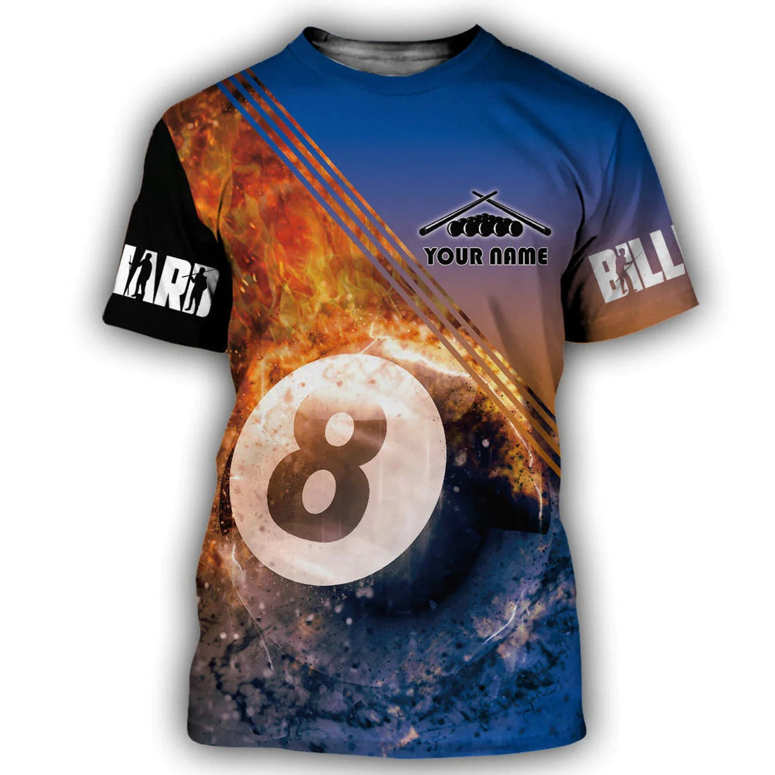FUNSTUFFPRINT Custom Billiard Pool Shirt Men Women, 3D Print Hoodie For Billiard Player, Billiard Team 3D T-shirt