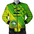 FUNSTUFFPRINTI Kaimuki High Bomber Jacket - Energetic - AH JW Bomber Jacket