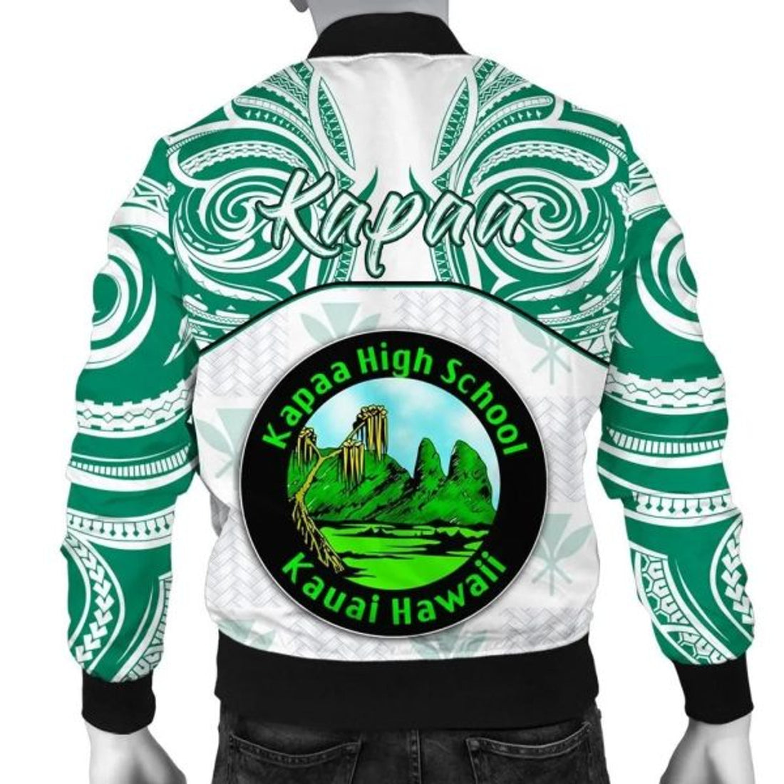 FUNSTUFFPRINTI Kanaka Kapaa High School Men's Bomber Jacket bDemodern Style AH JH Bomber Jacket