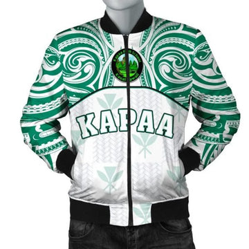 FUNSTUFFPRINTI Kanaka Kapaa High School Men's Bomber Jacket bDemodern Style AH JH Bomber Jacket