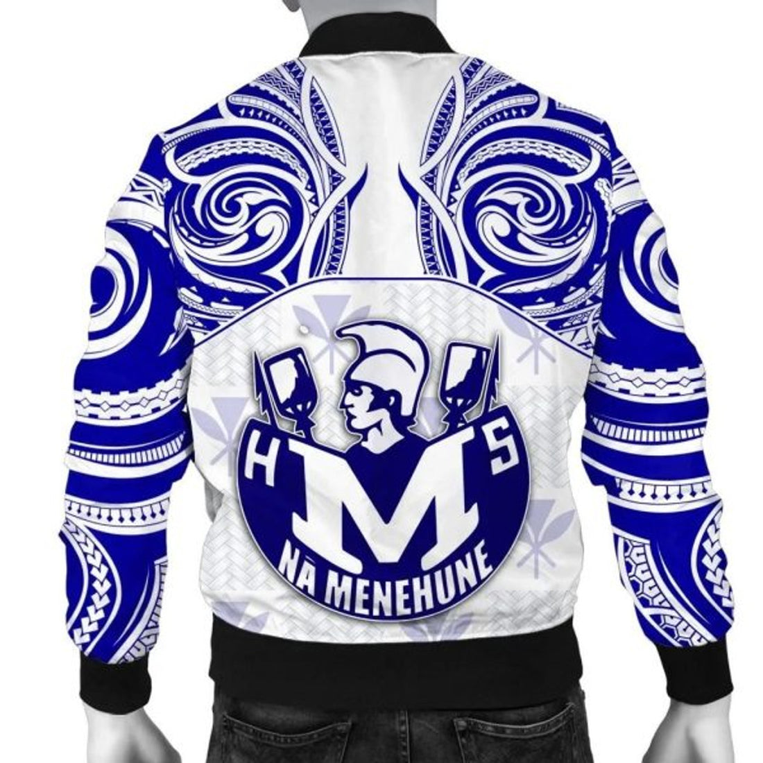 FUNSTUFFPRINTI Kanaka Moanalua High School Men's Bomber Jacket bDemodern Style AH JH Bomber Jacket
