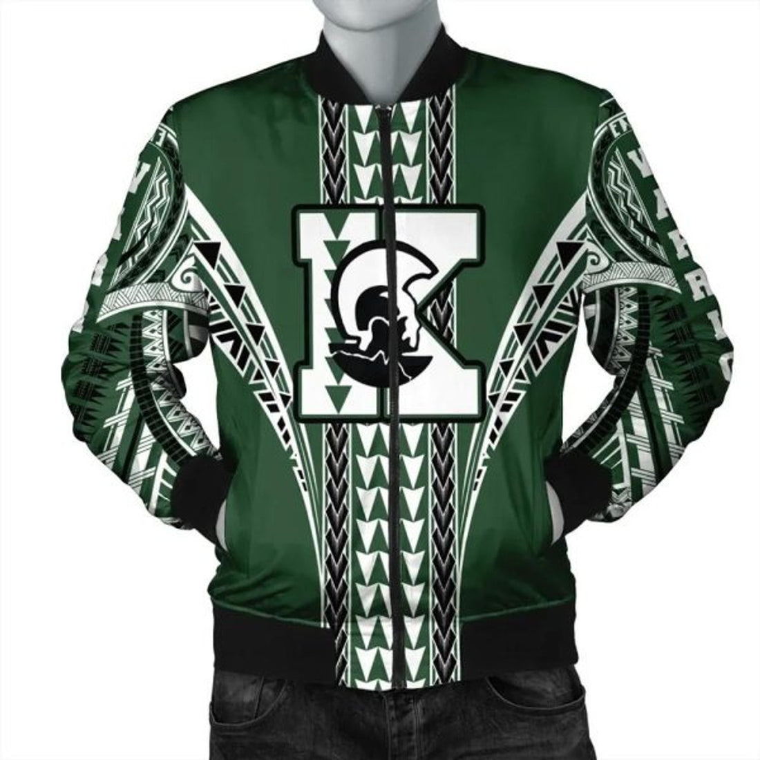 FUNSTUFFPRINTI Kapaa High Bomber Jacket AH Bomber Jacket