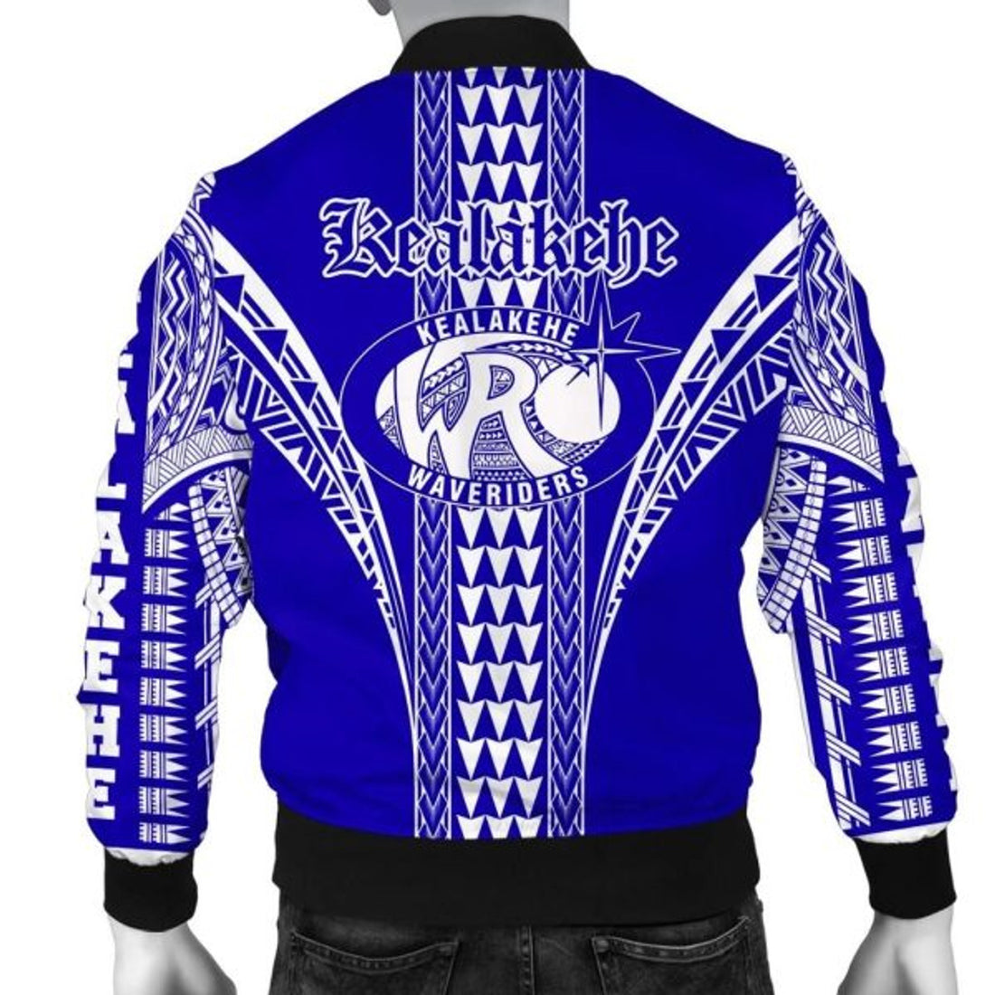 FUNSTUFFPRINTI Kazakhstan Kealakehe High Bomber Jacket AH Bomber Jacket
