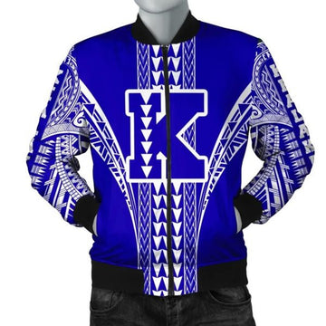 FUNSTUFFPRINTI Kazakhstan Kealakehe High Bomber Jacket AH Bomber Jacket