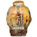 FUNSTUFFPRINT 3D King Jesus 3D Hoodie and Zip Hoodie