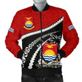 FUNSTUFFPRINTI Kiribati Men Bomber Jacket - Road to Hometown Bomber Jacket