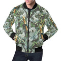 FUNSTUFFPRINTI Koala Bamboo Pattern Print Men's 3D Bomber Jacket