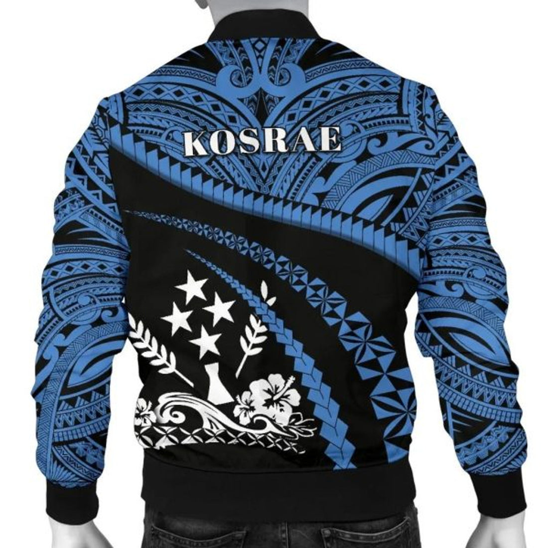 FUNSTUFFPRINTI Kosrae Men Bomber Jacket - Road to Hometown Bomber Jacket