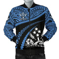 FUNSTUFFPRINTI Kosrae Men Bomber Jacket - Road to Hometown Bomber Jacket