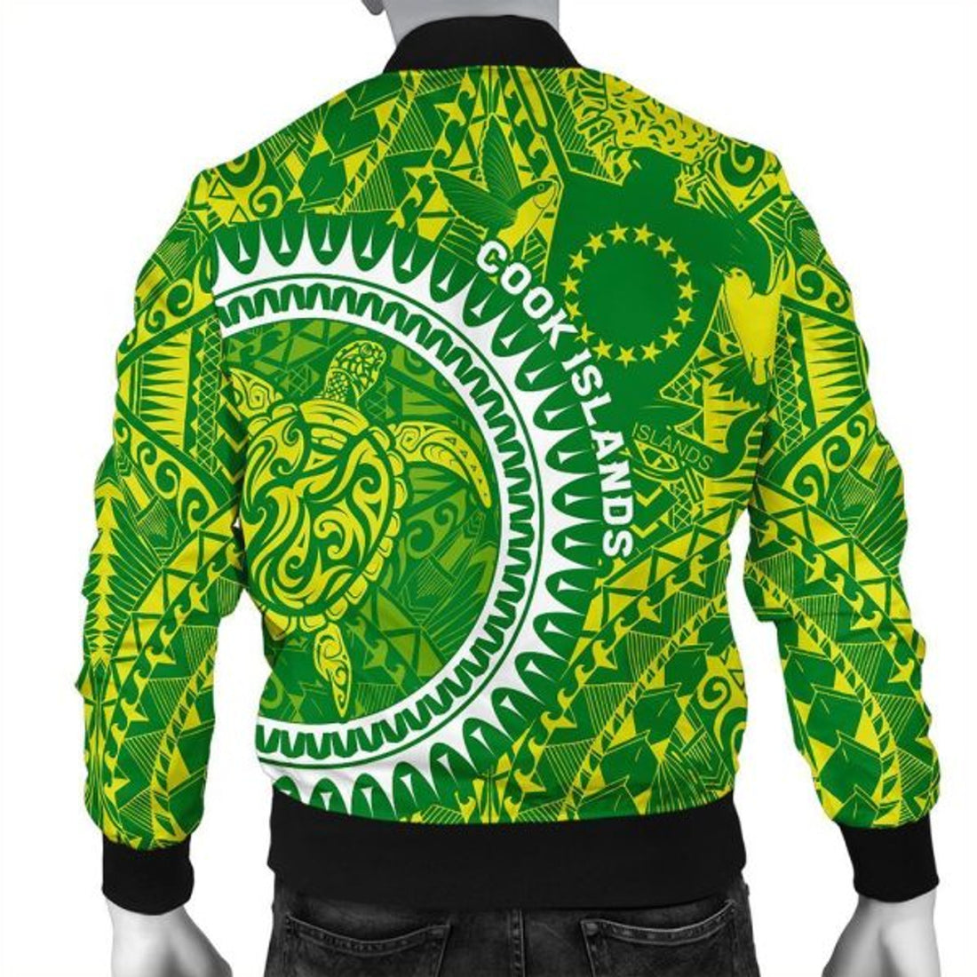 FUNSTUFFPRINTI Kuki Airani Nesian Style 3D Bomber Jacket