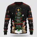 FUNSTUFFPRINT Labrador Christmas Dog Ugly Sweaters 3D - Gifts For Dog Lover Ugly Sweater