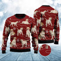 FUNSTUFFPRINT Labrador Retriever Xmas Ugly Christmas Sweater, Dog Ugly Christmas Sweater, Ugly Dog Sweaters Ugly  Sweater