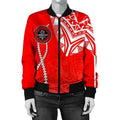 FUNSTUFFPRINTI Lahainaluna High Women's Bomber Jacket b- Forc Style AH JR Bomber Jacket