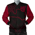 FUNSTUFFPRINTI Latvia Men Bomber Jacket Dama Mystique Bomber Jacket