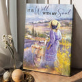 Lavender Lover, Flower Lover, It Is Well With My Soul Poster and Canvas