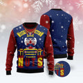 FUNSTUFFPRINT Let'S Get Nuts Nutcracker Ugly Christmas Sweater, Christmas Sweater, Ugly Sweater, Funny Xmas Sweaters Ugly Sweater