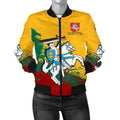 FUNSTUFFPRINT Lithuania Special Women's Bomber Jacket 3D Bomber Jacket