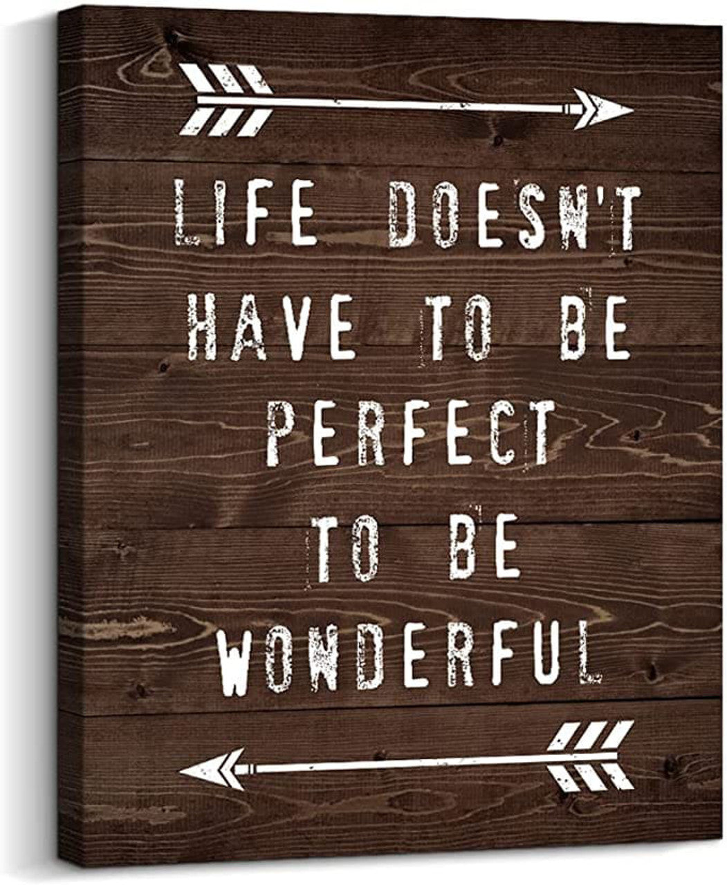 Life Doesn’t Have To Be Perfect To Be Wonderful Poster and Canvas
